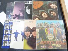 Collection of Beatles' LP's to include Sergeant Pepper's Lonely Hearts Club Band, Beatles for