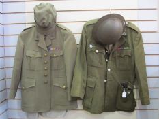 Woman's Auxiliary  uniform jacket, skirt and belt with hat