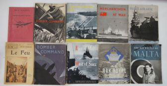 Militaria Bomber Command magazine and various naval magazines to include 
