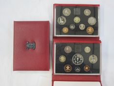 1991-1994 All deluxe proof sets (4)