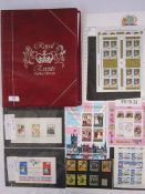 Album plus loose sheets and stamps for royal events, mostly of the 1980's, quality plus stamps of