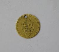 George III (1760-1820), gold Guinea, 1789, fifth laureate head right, GEORGIVS III DEI GRATIA.,