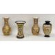 Collection of Japanese pottery vases, late 19th/early 20th century, printed marks, comprising a pair - Image 1 of 7