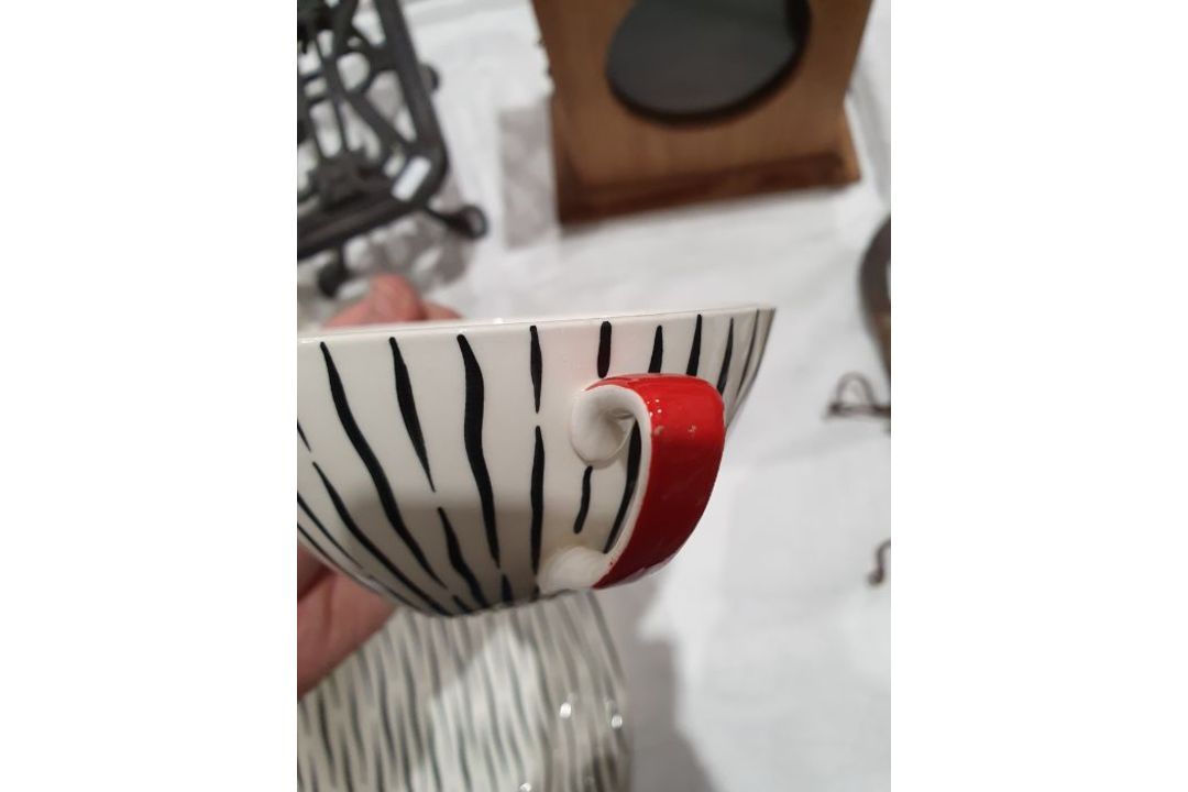 Midwinter fashion shape Zambesi pattern part dinner service, mid century, printed marks, - Image 33 of 40