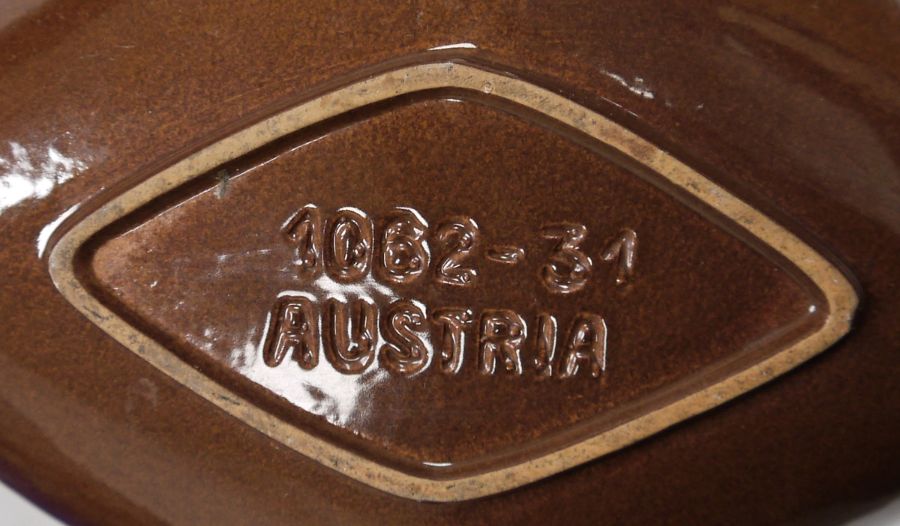 Collection of English and continental Art Deco-style pottery and porcelain, various printed marks, - Image 10 of 11