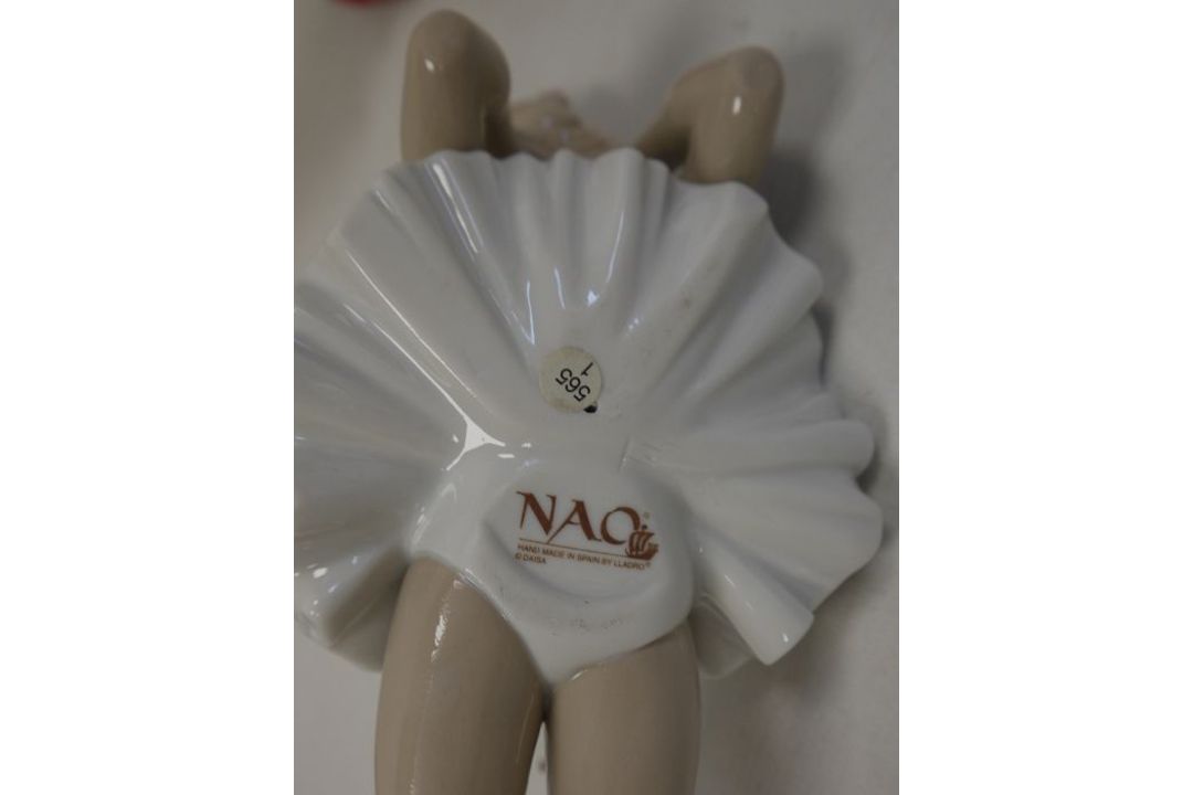 Collection of Spanish porcelain figures, printed and impressed marks, including a Nao figure of a - Image 2 of 5