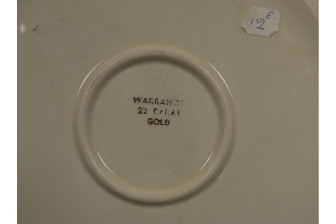 Large collection of Soho Pottery Solian Ware hat wall pockets, circa 1930 and later, printed - Image 3 of 4