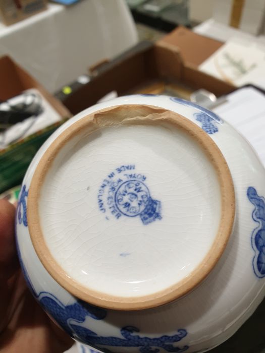 Royal Worcester some Copeland, Coalport and others Blue Dragon pattern composite part tea and dinner - Image 17 of 18