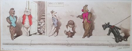 After Boris O'Klein  Colour print 