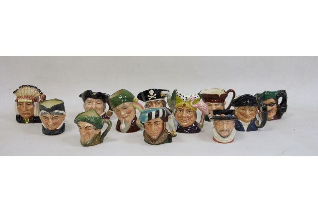 Collection of Royal Doulton character mugs, including Auld Mac (D5824), a North American Indian ( - Image 1 of 6