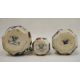 Three Masons ironstone hydra jugs in sizes, 19th century, printed blue marks, printed and painted in - Image 2 of 2
