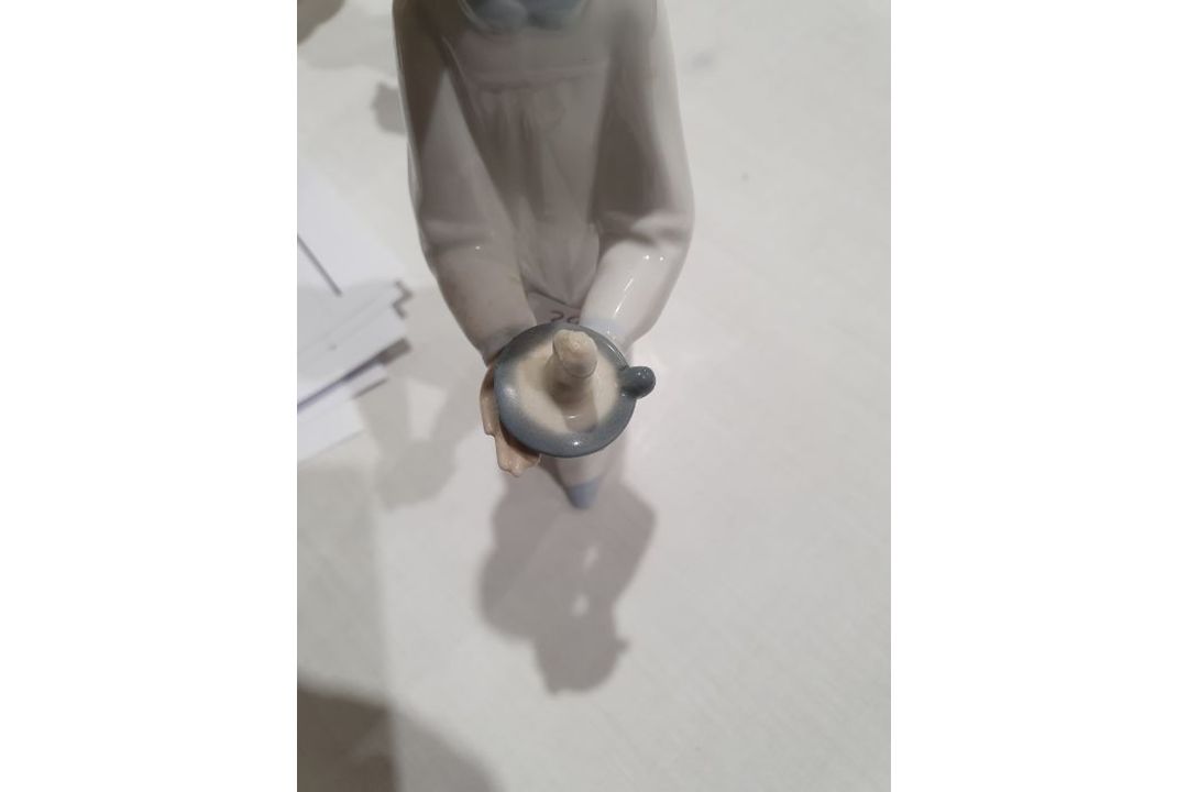 Six Lladro figures of girls, printed blue and impressed marks, including a figure of a girl and a - Image 5 of 5