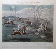 After Henry Alken  Coloured engravings 