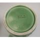 Collection of English Art Deco ceramics, comprising a Bretby pottery turquoise glazed compressed - Image 5 of 5
