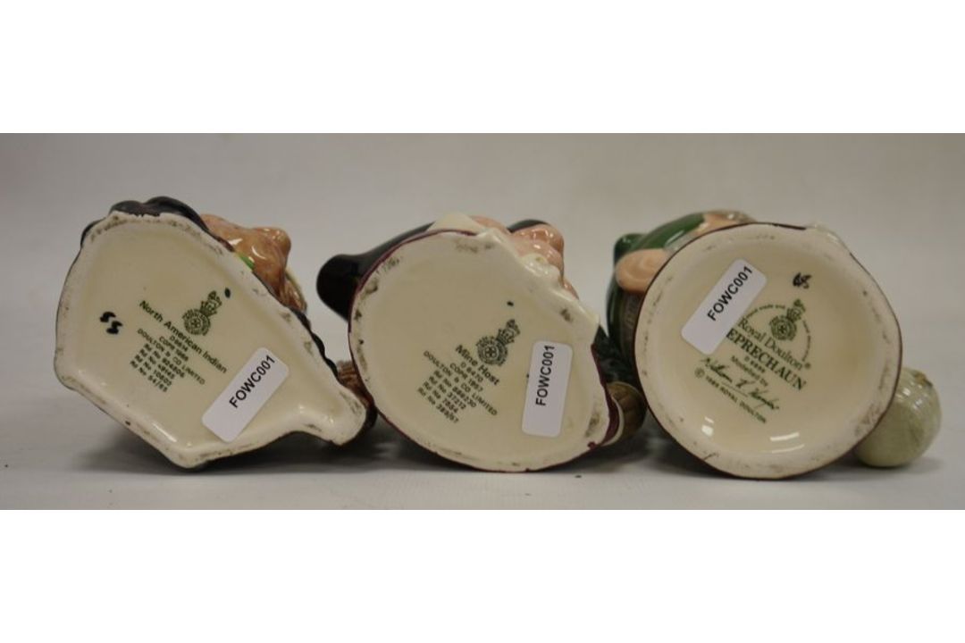 Collection of Royal Doulton character mugs, including Auld Mac (D5824), a North American Indian ( - Image 4 of 6