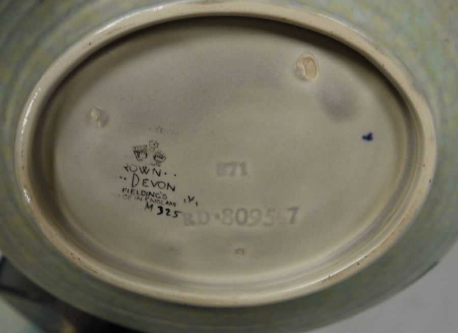 Modern Poole pottery red ground vase, a 20th century studio pottery stoneware footed bowl stamped - Image 5 of 7