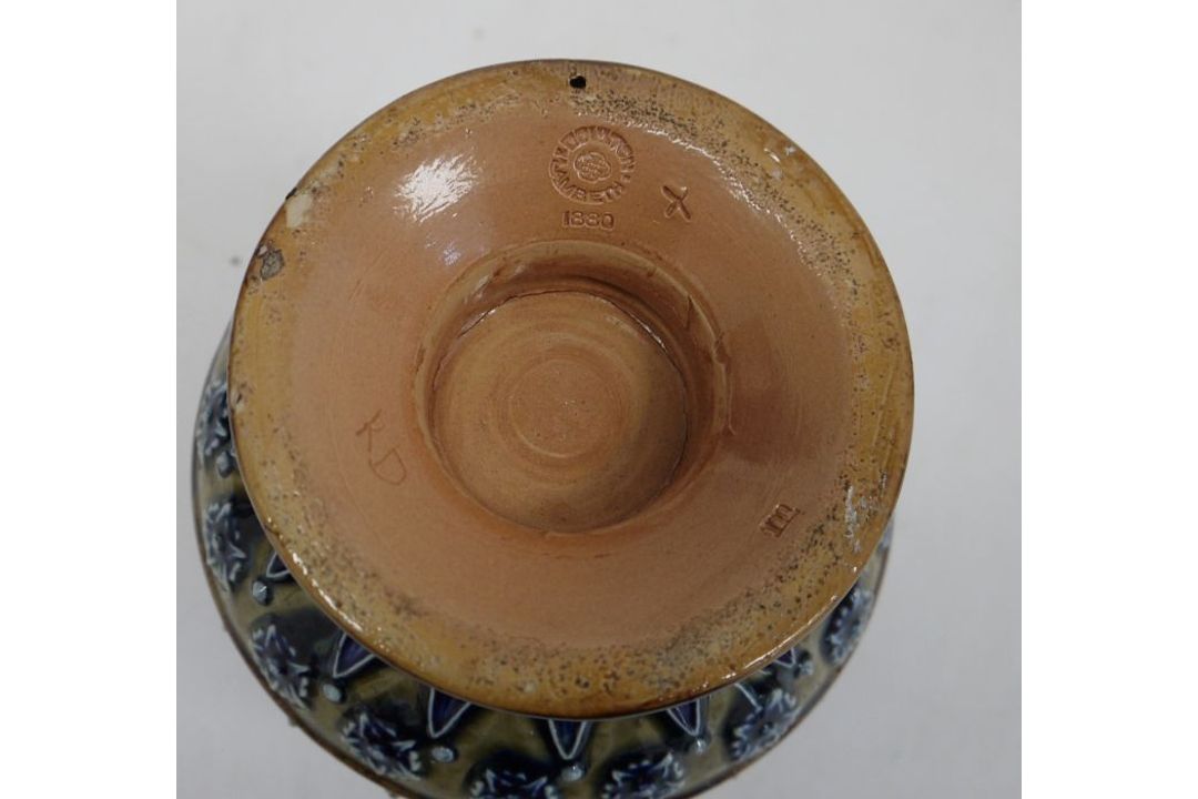 Collection of Doulton Lambeth stoneware, late 19th/early 20th century, impressed marks, comprising - Image 2 of 5