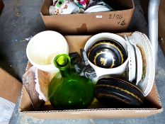 Royal Grafton 'Majestic' part dinner service, two TG Green jardinieres and assorted chinaware and