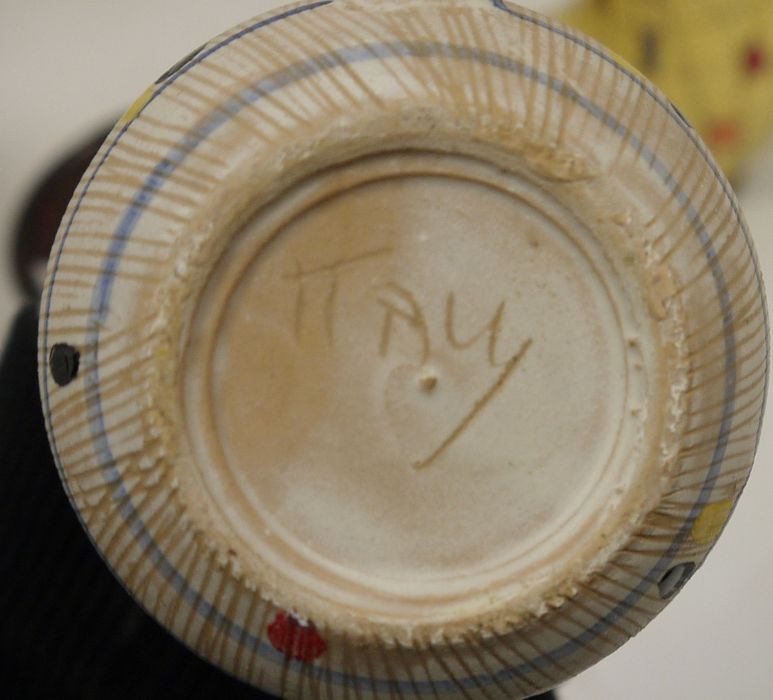 Collection of English and continental Art Deco-style pottery and porcelain, various printed marks, - Image 6 of 11
