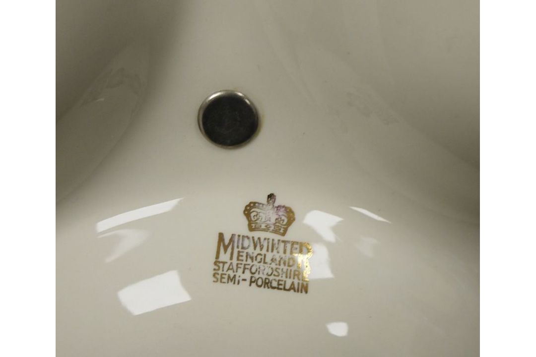 Midwinter fashion shape Zambesi pattern part dinner service, mid century, printed marks, - Image 5 of 40