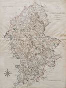 After Howard Phipps Wood engraving  Knowle Hill, Broad Chalke, limited edition 56/100 After I Cary