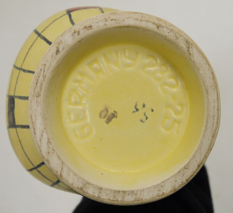 Collection of English and continental Art Deco-style pottery and porcelain, various printed marks, - Image 9 of 11