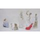 Collection of Spanish porcelain figures, printed and impressed marks, including a Nao figure of a - Image 1 of 5