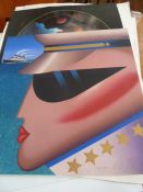 Quantity of a 20th/21st century aquatints, mixed media, limited edition prints, etchings etc to