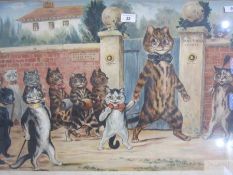 After Louis Wain (early 20th century) Print 