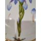 Royal Copenhagen 'Flora Danika' plate 'Iris Spuria L', no.3526 with pierced gilt serrated border, - Image 4 of 8