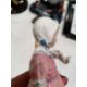 19th century Meissen porcelain figure of classical maiden with basket of flowers, 13cm high and - Image 7 of 14