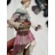 19th century Meissen porcelain figure of classical maiden with basket of flowers, 13cm high and - Image 11 of 14