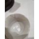 Set of eight Meissen coffee cups and saucers, each with scalloped everted rim, painted with pansy, - Image 4 of 19
