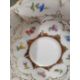 Set of eight Meissen coffee cups and saucers, each with scalloped everted rim, painted with pansy, - Image 19 of 19