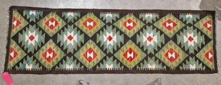 Maimana kilim runner, 206cm x 66cm