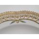 Royal Copenhagen 'Flora Danika' plate 'Iris Spuria L', no.3526 with pierced gilt serrated border, - Image 6 of 8