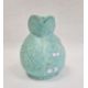 Sylvac-style pottery sailing galleon jug with scroll handle, mottled turquoise ground, 19.5cm high - Image 4 of 5