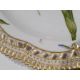 Royal Copenhagen 'Flora Danika' plate 'Iris Spuria L', no.3526 with pierced gilt serrated border, - Image 7 of 8