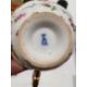 Set of eight Meissen coffee cups and saucers, each with scalloped everted rim, painted with pansy, - Image 10 of 19