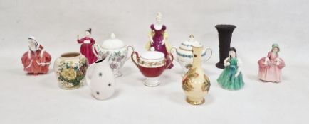 Doulton figures 'Goody Two Shoes' 2037, 'Loretta' 2337, 'Vanity' 2475, 'Bo Peep' 1811, 'Francine'
