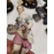 19th century Meissen porcelain figure of classical maiden with basket of flowers, 13cm high and - Image 9 of 14
