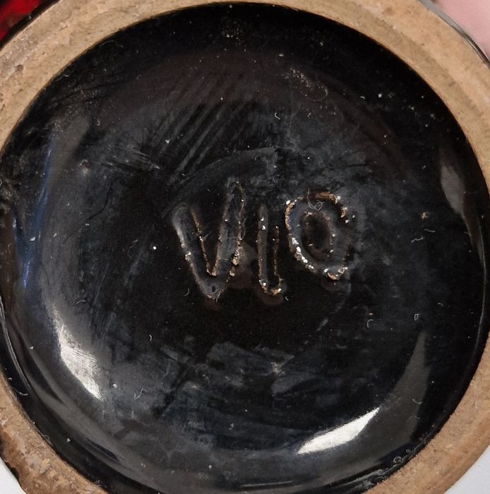 Winchcombe-style pottery tray green glaze with two wheatears, quantity studio pottery ceramics and - Image 4 of 5