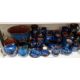 Large quantity of Watcombe Torquay and similar blue and brown pottery decorated with birds, to - Image 3 of 4
