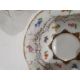 Set of eight Meissen coffee cups and saucers, each with scalloped everted rim, painted with pansy, - Image 13 of 19