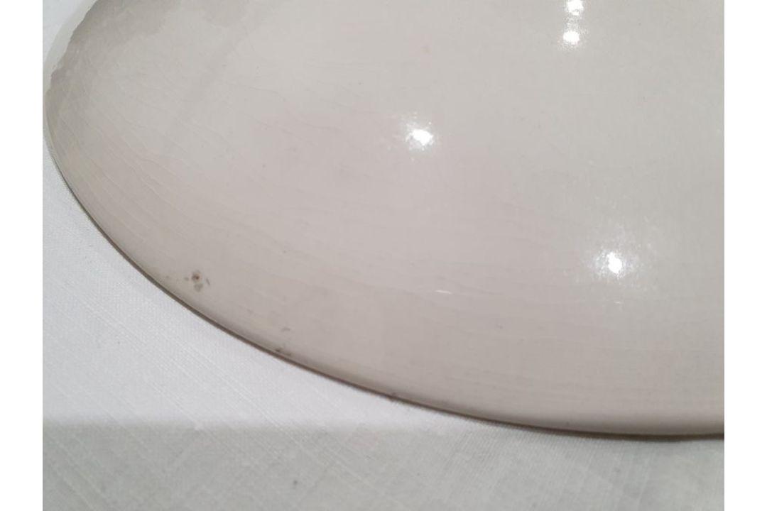 Poole pottery 'Delphis' circular plate, abstract turquoise multi-coloured with red border and - Image 12 of 19