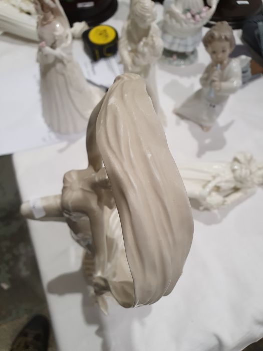 Coalport 'Queen Victoria' limited edition figure, five Royal Worcester figures 'First Steps', 'Sweet - Image 14 of 18