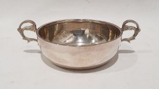 Silver presentation quaiche, Sheffield 1934, inscribed