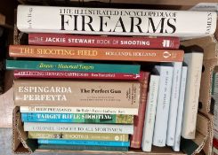 Various volumes relating to shooting and firearms, to include Holland & Holland 