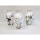 Three Franklin porcelain limited edition vases 'Meadowland Bird Vase', 'Woodland Bird Vase' and ' - Image 1 of 14