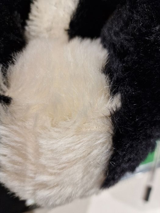 Steiff handmade mohair Cha Cha Panda mother and cub bear with certificate of authenticity and dust - Image 7 of 7